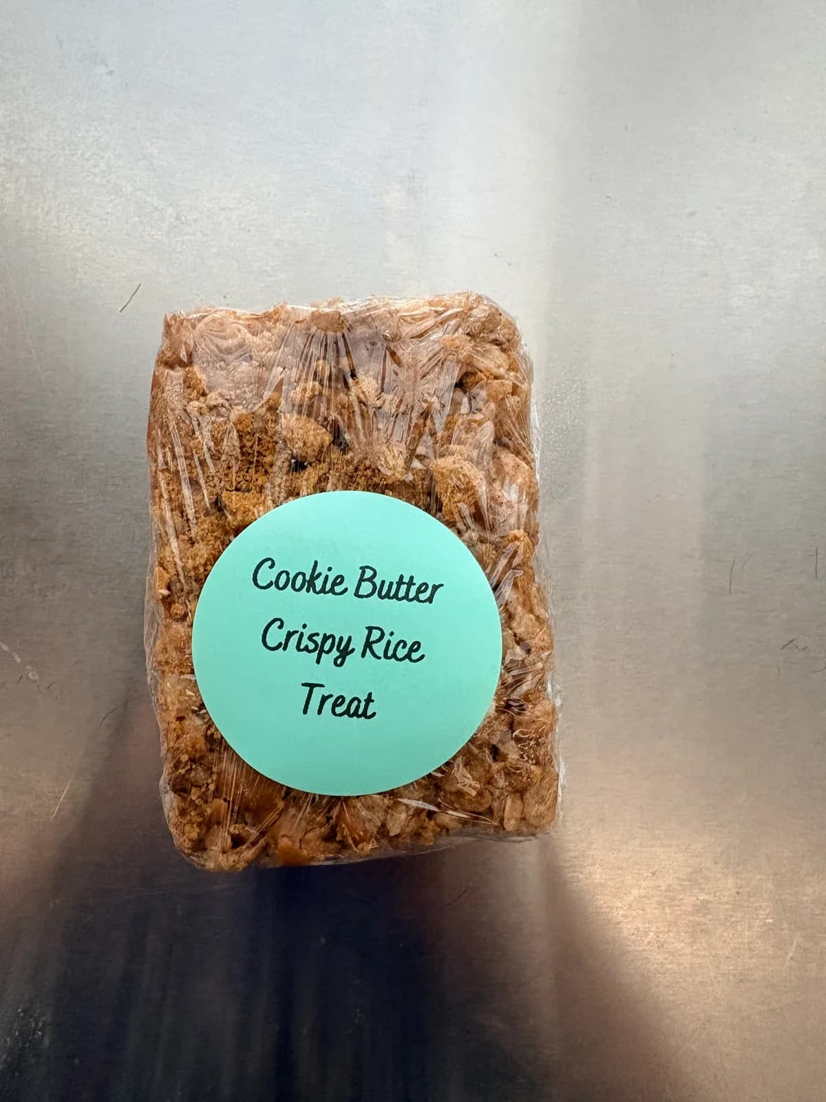Cookie Butter Crispy Rice Treat