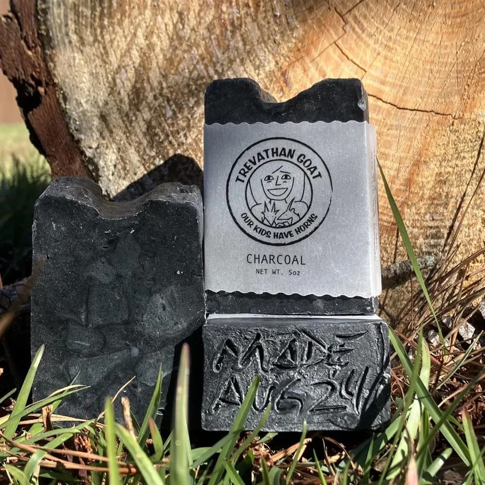 Soap - Goat Milk - Charcoal (Unscented)