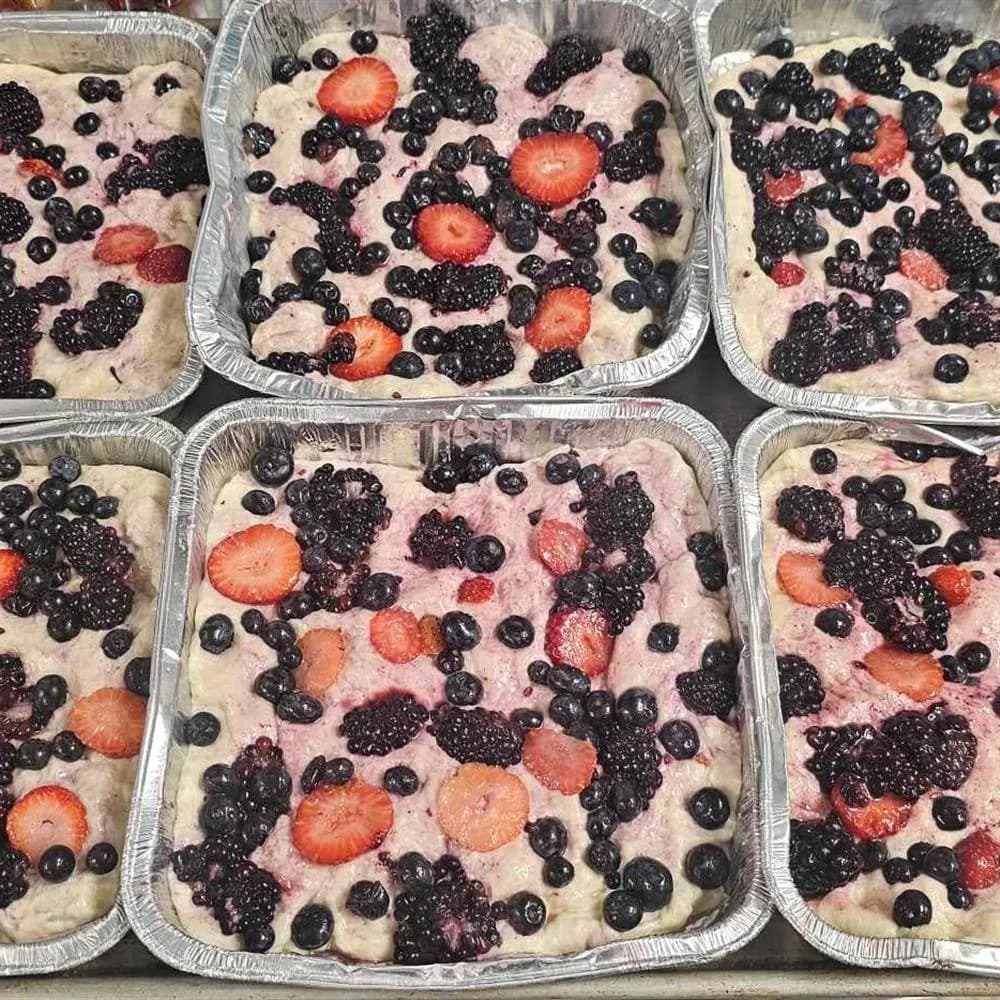 Bread - Sourdough Triple Berry Foccaccia