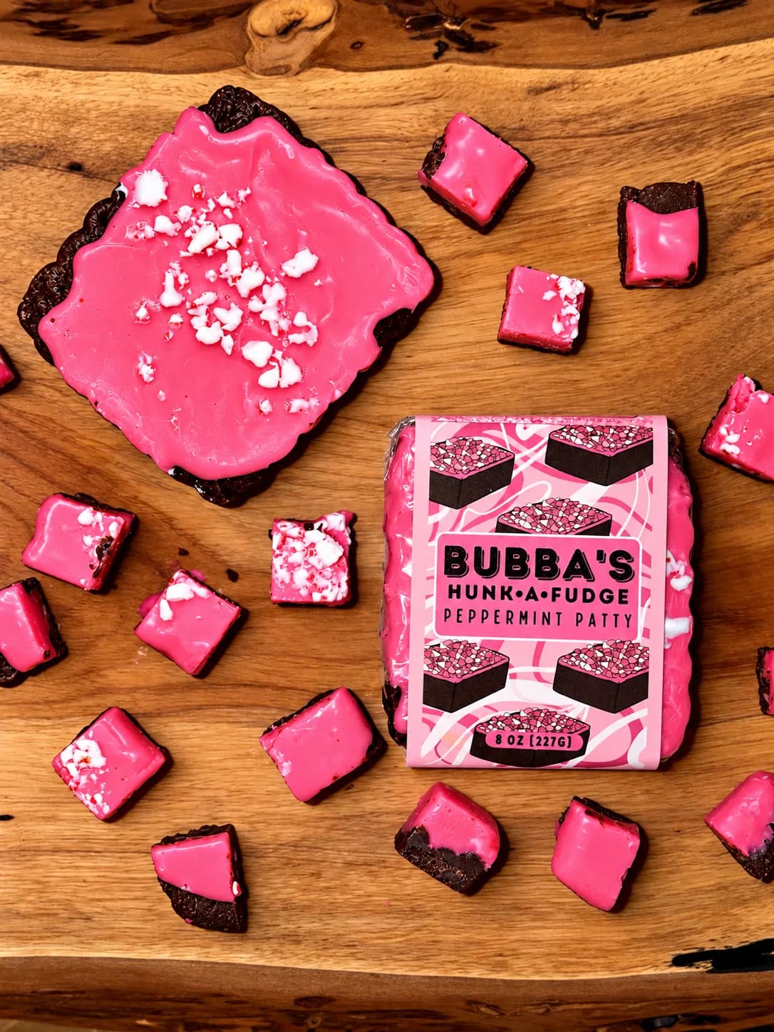 Fudge - Bubba's Peppermint Patty Fudge