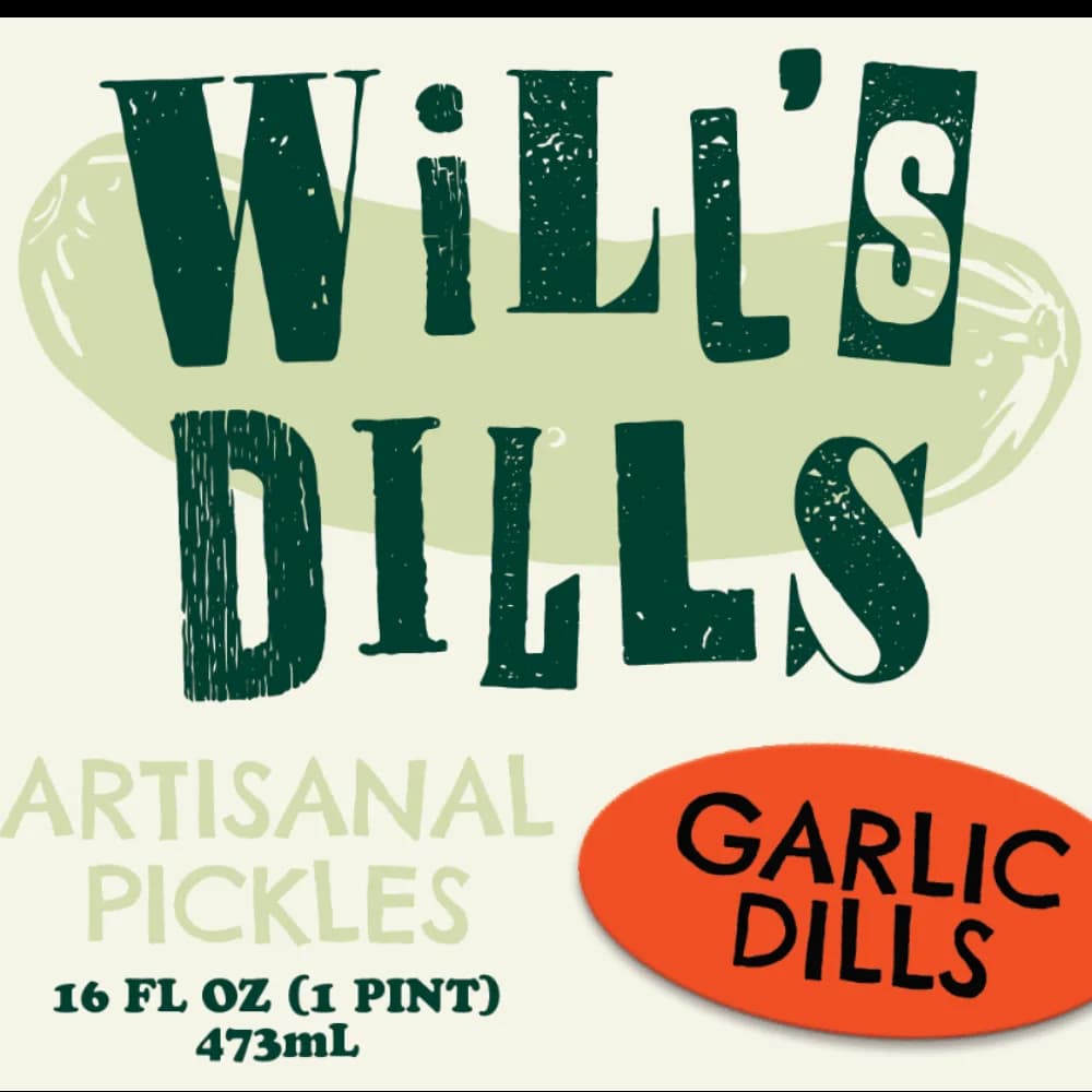 Pickles - Will's Dills - Garlic Dills
