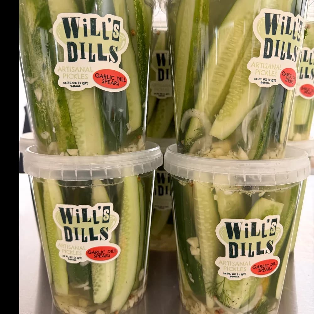 Garlic Dill Spears - 1 Quart