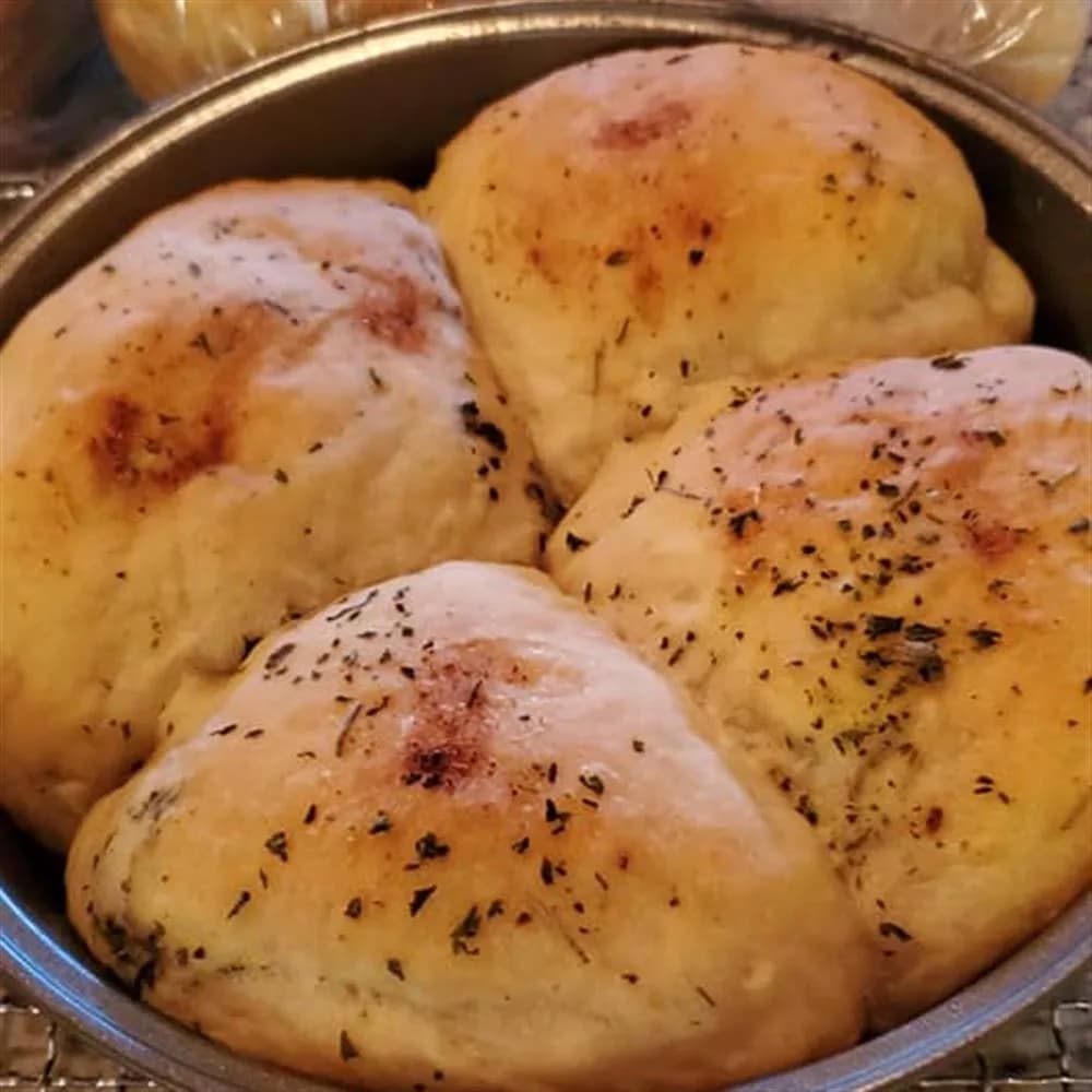 Rolls - Garlic & Herb Sourdough Rolls