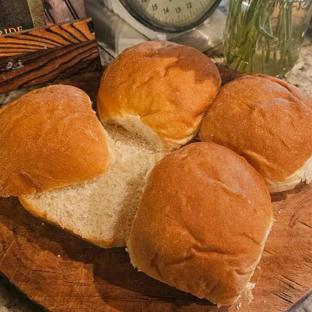 Sourdough Hamburger buns